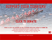Tablet Screenshot of goterriers.com